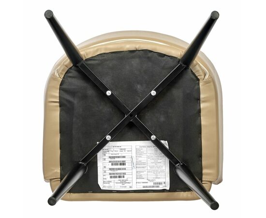 Стул Bruno бежевый, изображение 10 | Интернет магазин мебели и декора LifeDekor