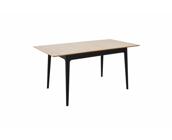 Стол раздвижной Плей 120(155)*80 Дуб Светлый/черн., изображение 7 | Интернет магазин мебели и декора LifeDekor