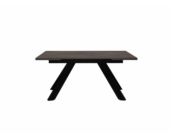 Стол DikLine DX140 Хромикс бронза/опоры черные (2 уп.), изображение 5 | Интернет магазин мебели и декора LifeDekor