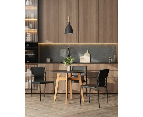 Стул обеденный West черный 4 шт., изображение 4 | Интернет магазин мебели и декора LifeDekor