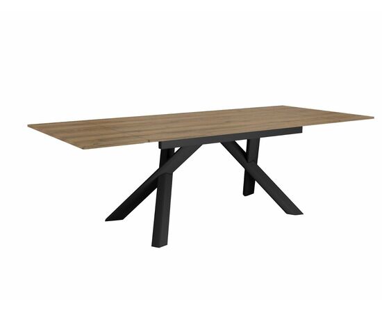 Стол DikLine DX140 Дуб галифакс/опоры черные (2 уп.), изображение 2 | Интернет магазин мебели и декора LifeDekor