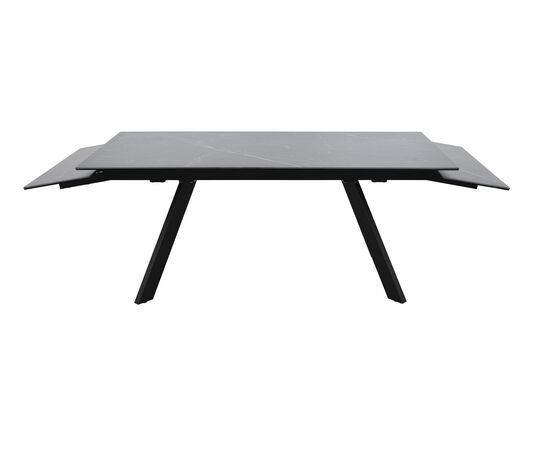 Стол Монако NEW, Керамогранит, Черный матовый муар/Greys black, изображение 6 | Интернет магазин мебели и декора LifeDekor