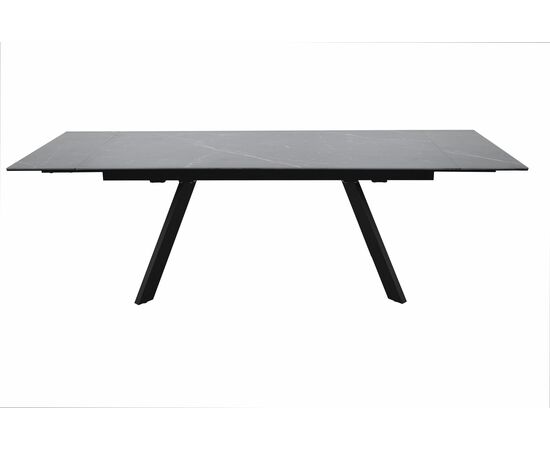 Стол Монако NEW, Керамогранит, Черный матовый муар/Greys black, изображение 4 | Интернет магазин мебели и декора LifeDekor