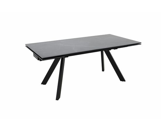 Стол Монако NEW, Керамогранит, Черный матовый муар/Greys black, изображение 3 | Интернет магазин мебели и декора LifeDekor