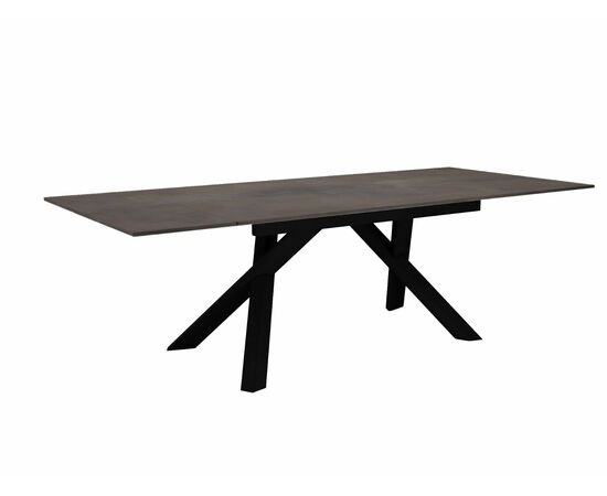 Стол DikLine DX140 Хромикс бронза/опоры черные (2 уп.), изображение 2 | Интернет магазин мебели и декора LifeDekor