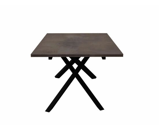 Стол DikLine DX140 Хромикс бронза/опоры черные (2 уп.), изображение 3 | Интернет магазин мебели и декора LifeDekor