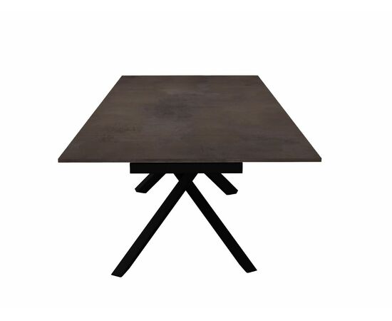 Стол DikLine DX140 Хромикс бронза/опоры черные (2 уп.), изображение 4 | Интернет магазин мебели и декора LifeDekor