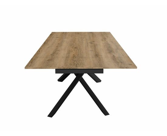 Стол DikLine DX140 Дуб галифакс/опоры черные (2 уп.), изображение 4 | Интернет магазин мебели и декора LifeDekor