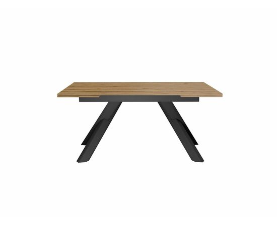 Стол DikLine DX140 Дуб галифакс/опоры черные (2 уп.), изображение 6 | Интернет магазин мебели и декора LifeDekor