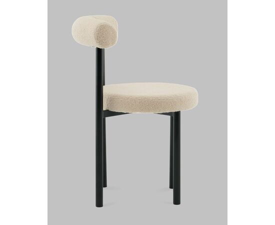 Стул обеденный Флорео букле бежевый, изображение 4 | Интернет магазин мебели и декора LifeDekor