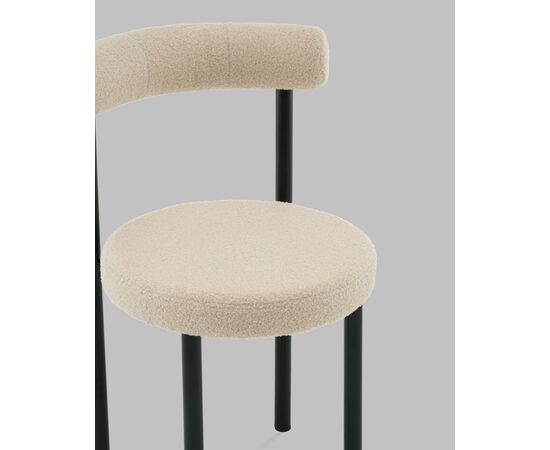 Стул обеденный Флорео букле бежевый, изображение 8 | Интернет магазин мебели и декора LifeDekor