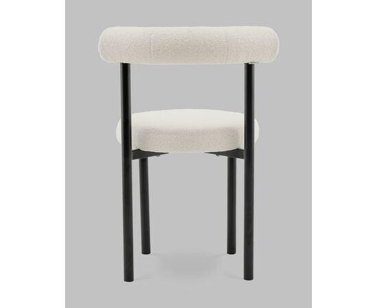 Стул обеденный Флорео букле молочный, изображение 5 | Интернет магазин мебели и декора LifeDekor