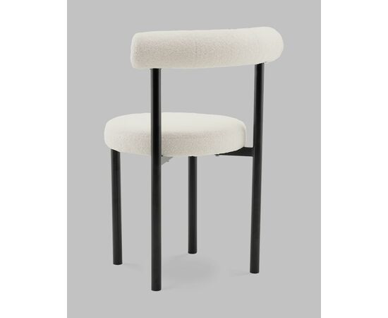 Стул обеденный Флорео букле молочный, изображение 6 | Интернет магазин мебели и декора LifeDekor