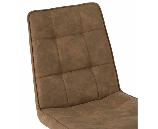 Стул ROM (Капучино/Замша Lux Мокко R2), изображение 3 | Интернет магазин мебели и декора LifeDekor