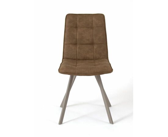 Стул ROM (Капучино/Замша Lux Мокко R2), изображение 4 | Интернет магазин мебели и декора LifeDekor