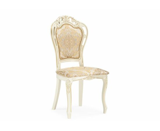 Стул деревянный Bronte молочный / патина | Интернет магазин мебели и декора LifeDekor