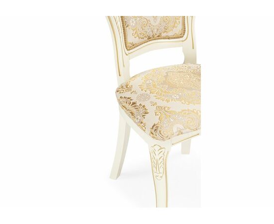 Стул деревянный Bronte молочный / патина, изображение 6 | Интернет магазин мебели и декора LifeDekor