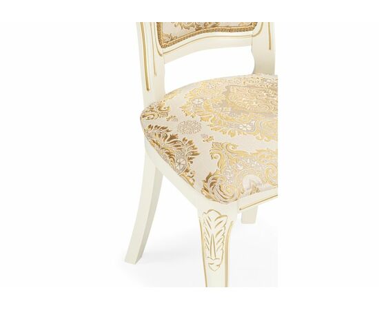 Стул деревянный Bronte молочный / патина, изображение 7 | Интернет магазин мебели и декора LifeDekor