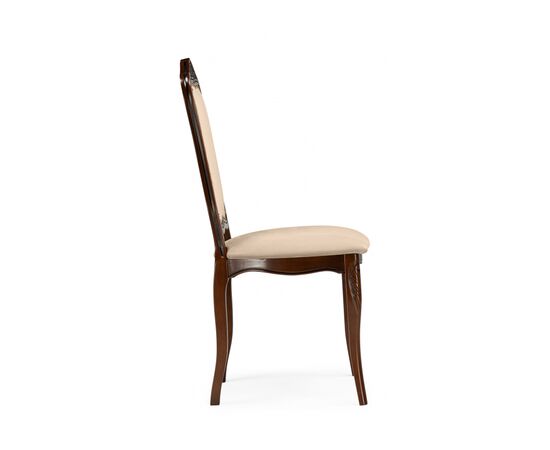 Стул деревянный Эмилин вишня / муса темная 082, изображение 3 | Интернет магазин мебели и декора LifeDekor