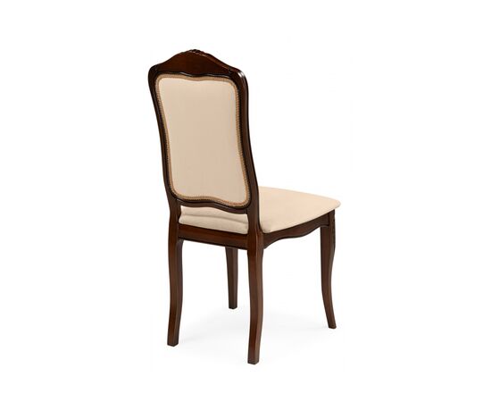 Стул деревянный Эмилин вишня / муса темная 082, изображение 4 | Интернет магазин мебели и декора LifeDekor