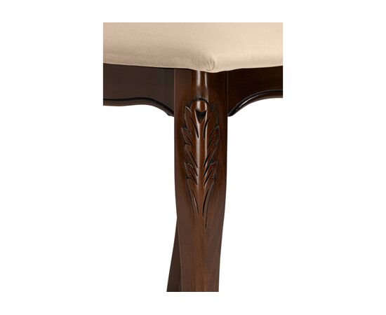 Стул деревянный Эмилин вишня / муса темная 082, изображение 9 | Интернет магазин мебели и декора LifeDekor