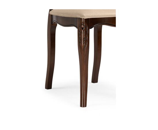 Стул деревянный Эмилин вишня / муса темная 082, изображение 10 | Интернет магазин мебели и декора LifeDekor