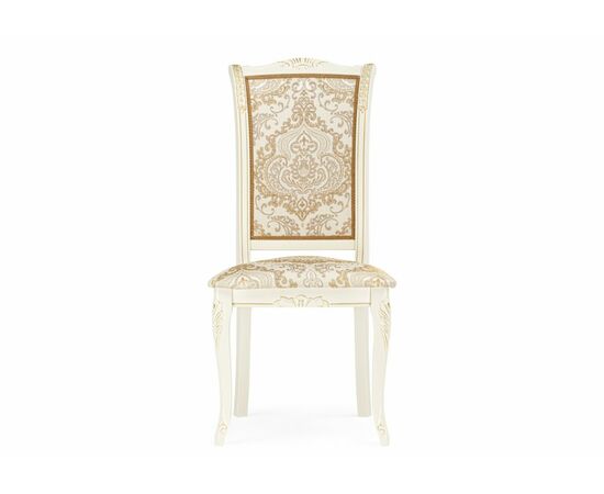 Стул деревянный Керия слоновая кость / золото патина, изображение 3 | Интернет магазин мебели и декора LifeDekor