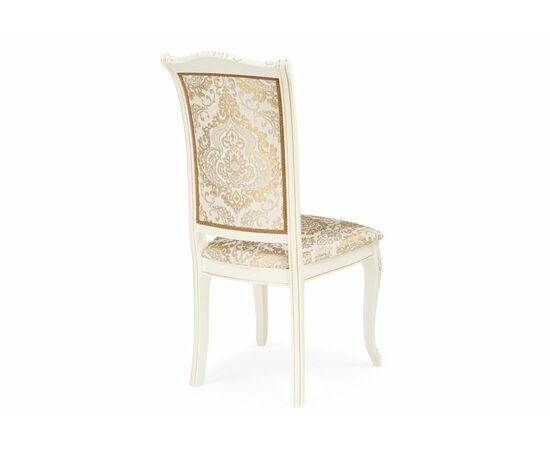 Стул деревянный Керия слоновая кость / золото патина, изображение 4 | Интернет магазин мебели и декора LifeDekor