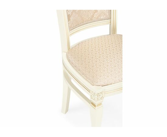 Стул деревянный Mariano линур блекл комби / слоновая кость, изображение 8 | Интернет магазин мебели и декора LifeDekor