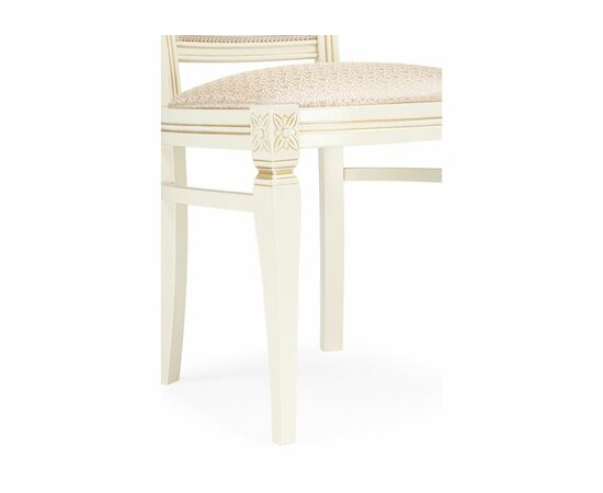 Стул деревянный Mariano линур блекл комби / слоновая кость, изображение 9 | Интернет магазин мебели и декора LifeDekor
