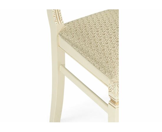 Стул деревянный Roy слоновая кость / золото патина, изображение 5 | Интернет магазин мебели и декора LifeDekor
