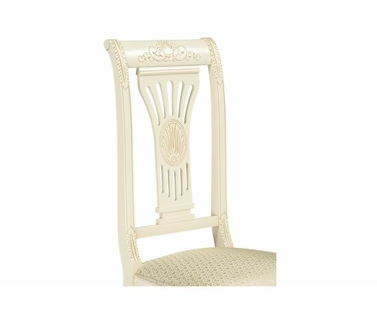 Стул деревянный Roy слоновая кость / золото патина, изображение 10 | Интернет магазин мебели и декора LifeDekor