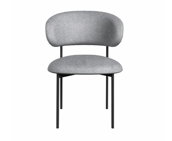 Стул DikLine 201 NS10 GREY, ножки черные, изображение 2 | Интернет магазин мебели и декора LifeDekor