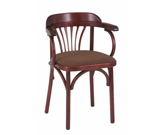 Стул Венский мягкий (махагон, ткань ткань М09), изображение 2 | Интернет магазин мебели и декора LifeDekor