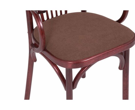 Стул Венский мягкий (махагон, ткань ткань М09), изображение 3 | Интернет магазин мебели и декора LifeDekor