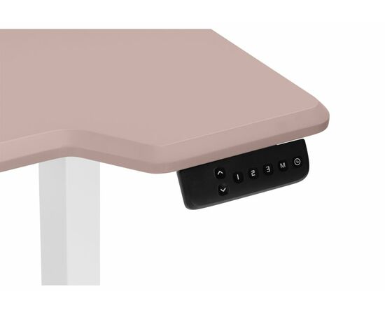 Компьютерный стол Маркос 120х75 розовый / белый, изображение 8 | Интернет магазин мебели и декора LifeDekor