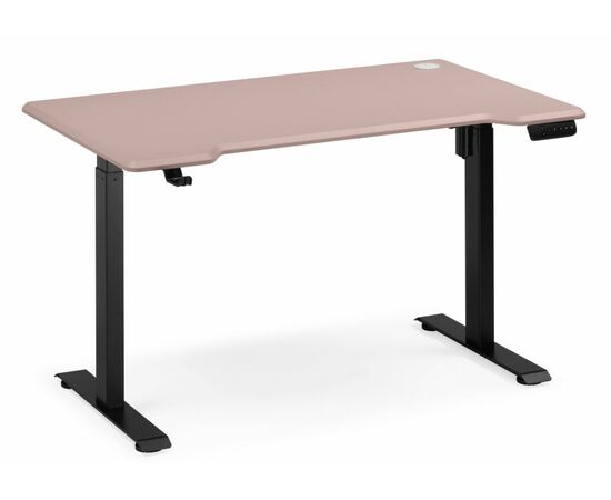 Компьютерный стол Маркос 120х75 розовый / черный | Интернет магазин мебели и декора LifeDekor