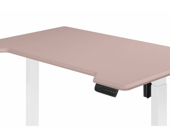 Компьютерный стол Маркос 140х80 розовый / белый, изображение 7 | Интернет магазин мебели и декора LifeDekor