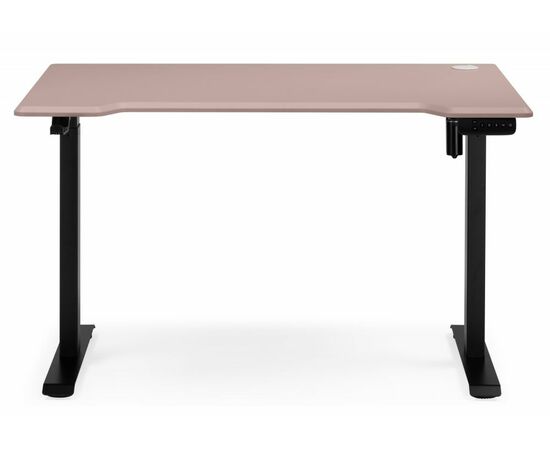 Компьютерный стол Маркос 140х80 розовый / черный, изображение 3 | Интернет магазин мебели и декора LifeDekor