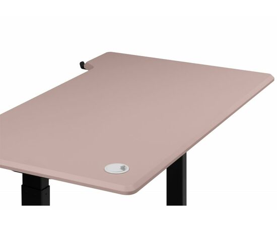 Компьютерный стол Маркос 140х80 розовый / черный, изображение 6 | Интернет магазин мебели и декора LifeDekor