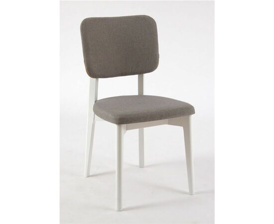 Стул Орион (Белая эмаль / ткань Kiton 05) | Интернет магазин мебели и декора LifeDekor