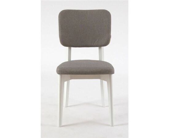 Стул Орион (Белая эмаль / ткань Kiton 05), изображение 2 | Интернет магазин мебели и декора LifeDekor