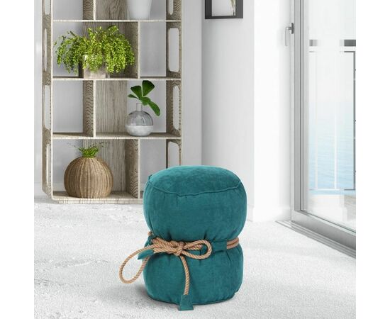 Пуф "Кнехт" (нефрит), изображение 2 | Интернет магазин мебели и декора LifeDekor