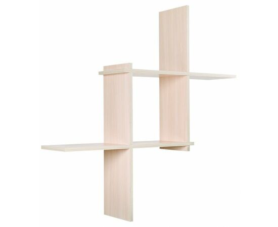 Полка Кубик-3 (Дуб беленый) | Интернет магазин мебели и декора LifeDekor