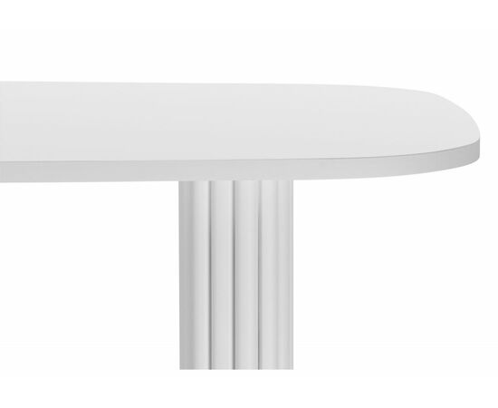 Стол деревянный Бавария B 200 х 90 белая пленка шагрень / белый, изображение 5 | Интернет магазин мебели и декора LifeDekor