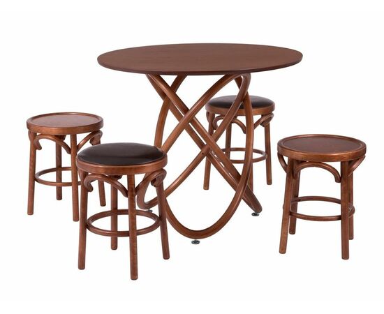 Стол не раскладной Линц (Средний тон), изображение 4 | Интернет магазин мебели и декора LifeDekor