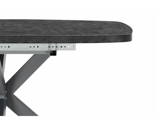 Стол деревянный Кортез 32 116(160)x77 раздвижной малави / серый, изображение 5 | Интернет магазин мебели и декора LifeDekor