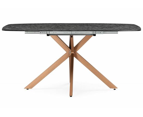 Стол деревянный Кортез 116(160)x77 раздвижной малави / медь, изображение 4 | Интернет магазин мебели и декора LifeDekor