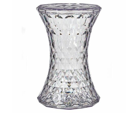 Стул-пуф Stone прозрачный, Цвет: Прозрачный | Интернет магазин мебели и декора LifeDekor