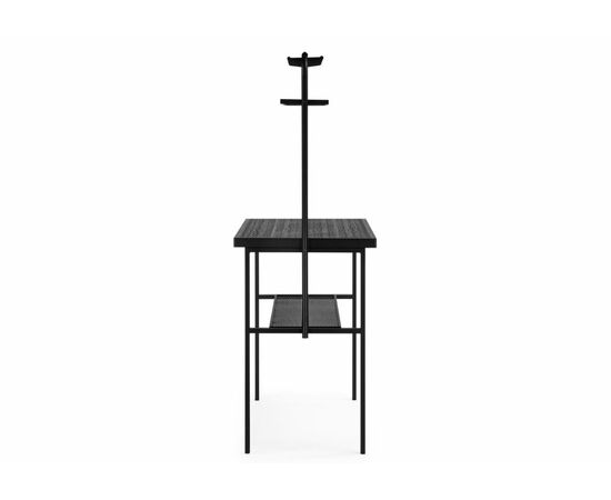 Барный стол Сари 120х50х171 дпк графит / черный, изображение 4 | Интернет магазин мебели и декора LifeDekor